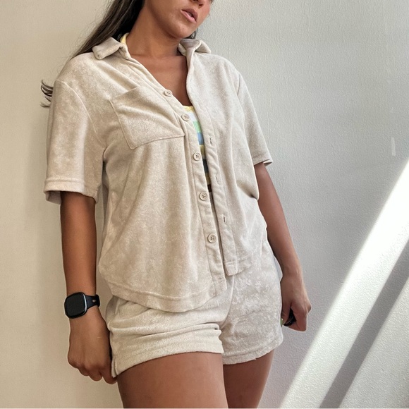 Oat Milk Terry Set - Picture 5 of 5